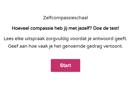 Zelfcompassietest - hoeveel compassie heb jij met jezelf?